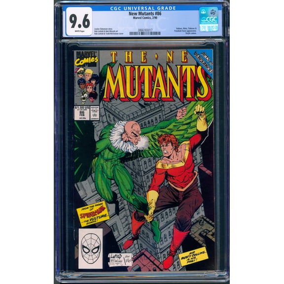 New Mutants #86 - CGC 9.6 Comic Book