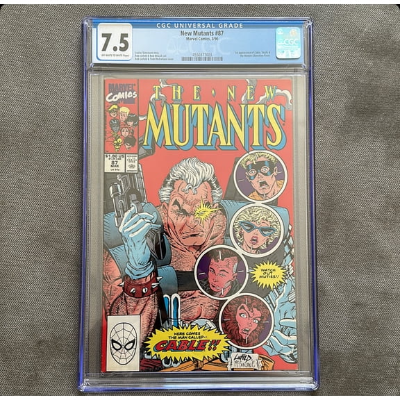 New Mutants #87 - CGC 7.5 Comic Book