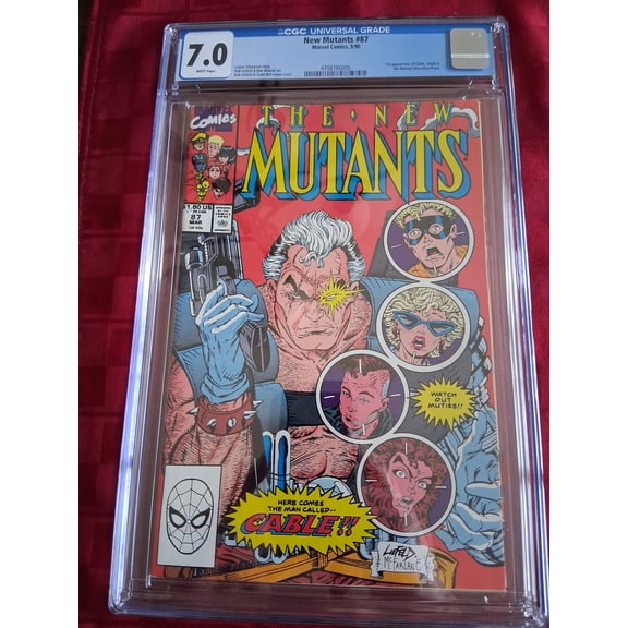 New Mutants #87 - CGC 7 Comic Book