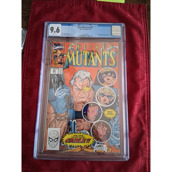 New Mutants #87 - CGC 9.6 Comic Book
