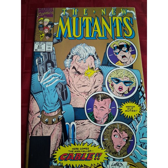 New Mutants #87 Comic Book