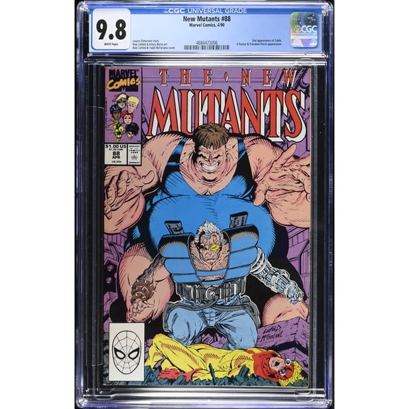 New Mutants #88 - CGC 9.8 Comic Book