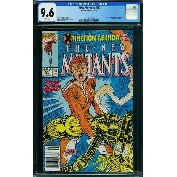 New Mutants #95 - CGC 9.6 Comic Book
