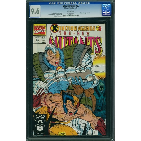New Mutants #97 - CGC 9.6 Comic Book