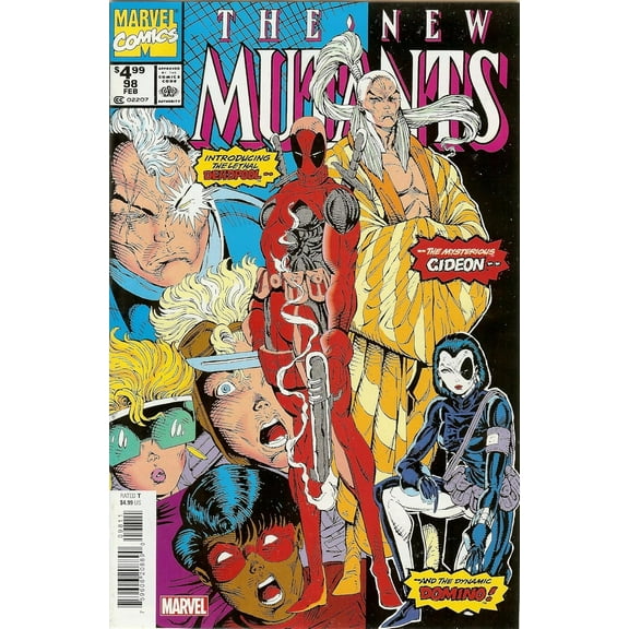 New Mutants #98 1st Deadpool Facsimile Reprint NM