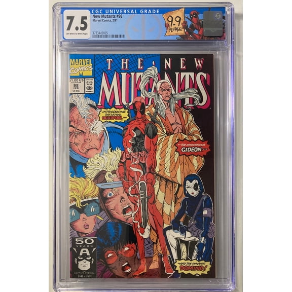 New Mutants #98 - CGC 7.5 Comic Book