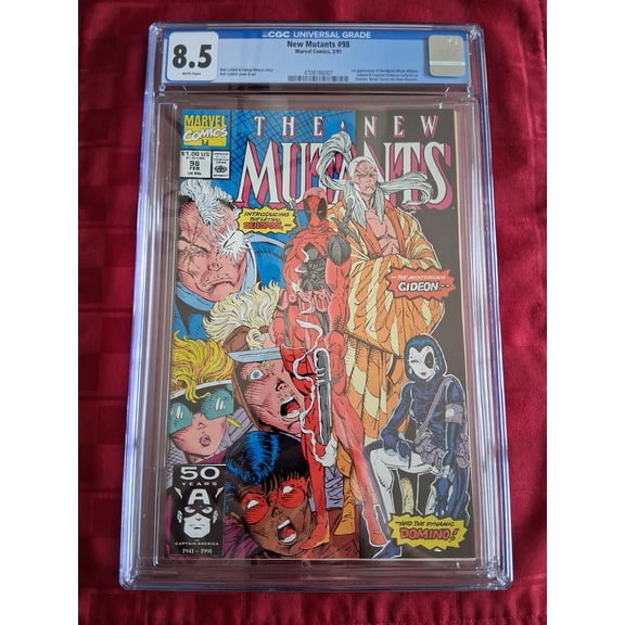 New Mutants #98 - CGC 8.5 Comic Book