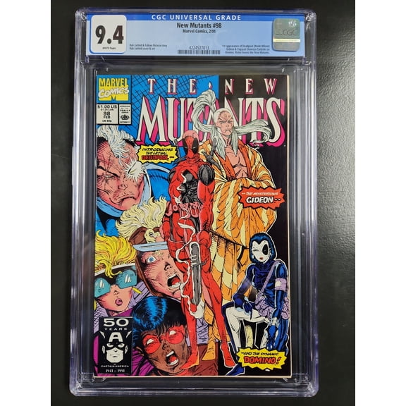 New Mutants #98 - CGC 9.4 Comic Book