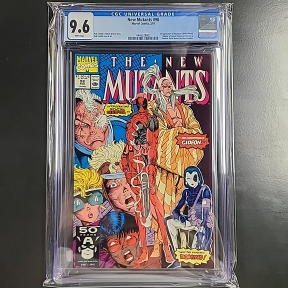 New Mutants #98 - CGC 9.6 Comic Book