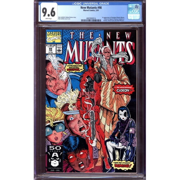 New Mutants #98 - CGC 9.6 Comic Book