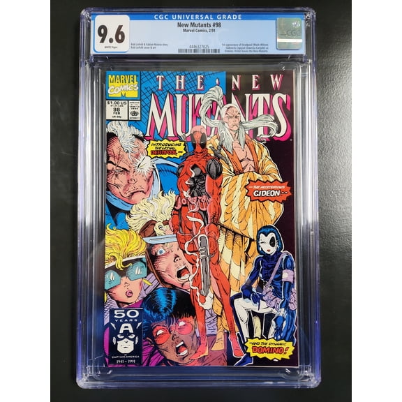 New Mutants #98 - CGC 9.6 Comic Book