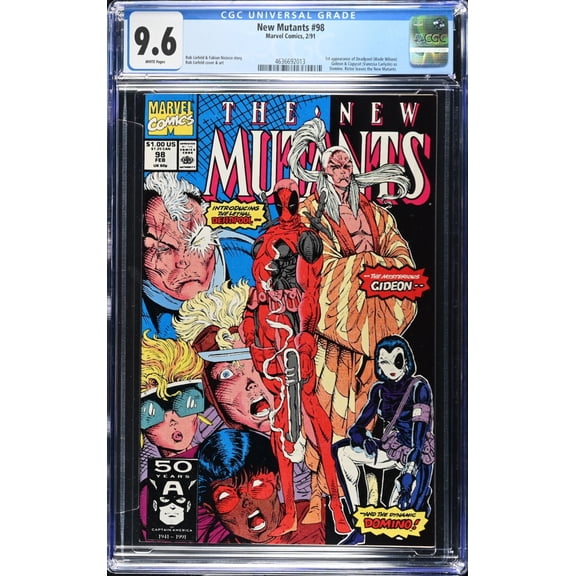 New Mutants #98 - CGC 9.6 Comic Book