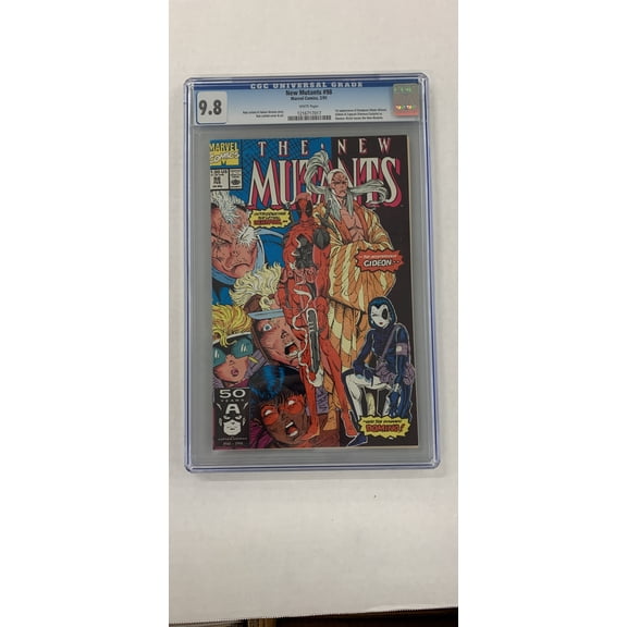 New Mutants #98 - CGC 9.8 Comic Book