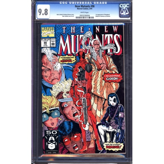 New Mutants #98 - CGC 9.8 Comic Book