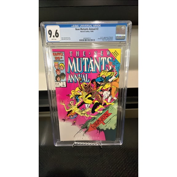 New Mutants Annual #2 - CGC 9.6 Comic Book