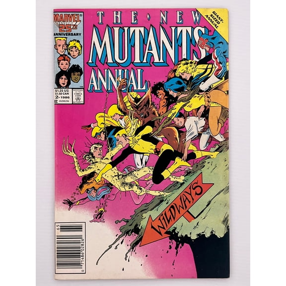 New Mutants Annual #2 Comic Book