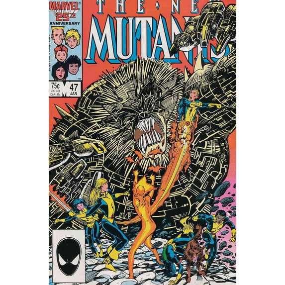 New Mutants, The #47 VF ; Marvel Comic Book