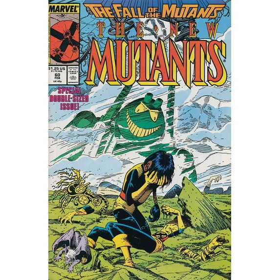 New Mutants, The #60 VF ; Marvel Comic Book