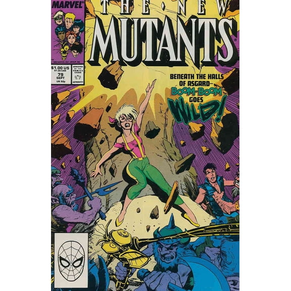 New Mutants, The #79 VF ; Marvel Comic Book
