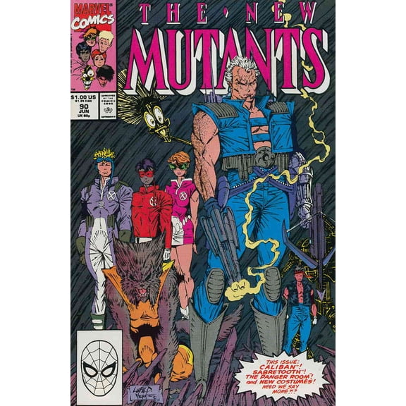 New Mutants, The #90 VF ; Marvel Comic Book