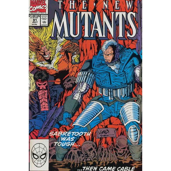 New Mutants, The #91 VF ; Marvel Comic Book