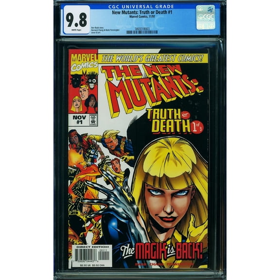 New Mutants: Truth or Death #1 - CGC 9.8 Comic Book