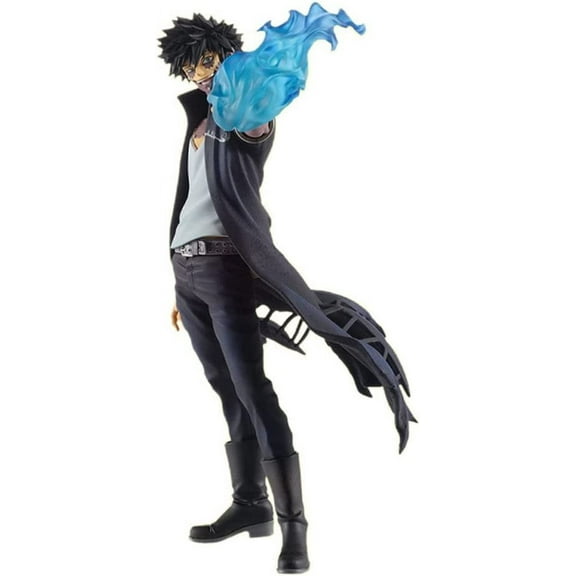 New My Hero Academia, 20CM/7.9INCH Bakugo Katsuki Himiko Toga Dabi Battle Statue Cartoon Anime Collection Decoration (Dabi Battle)