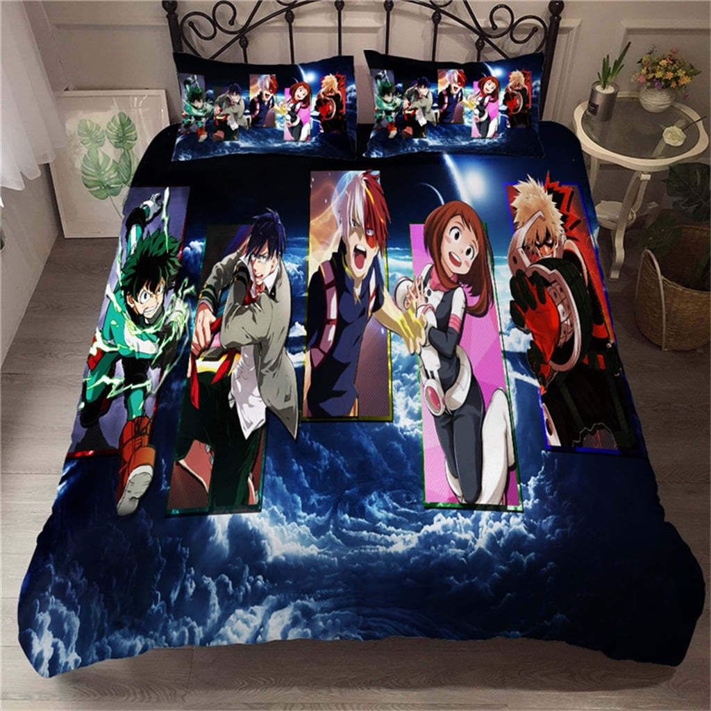 New My Hero Academia Bedding Bed Set Twin Full Queen King Size