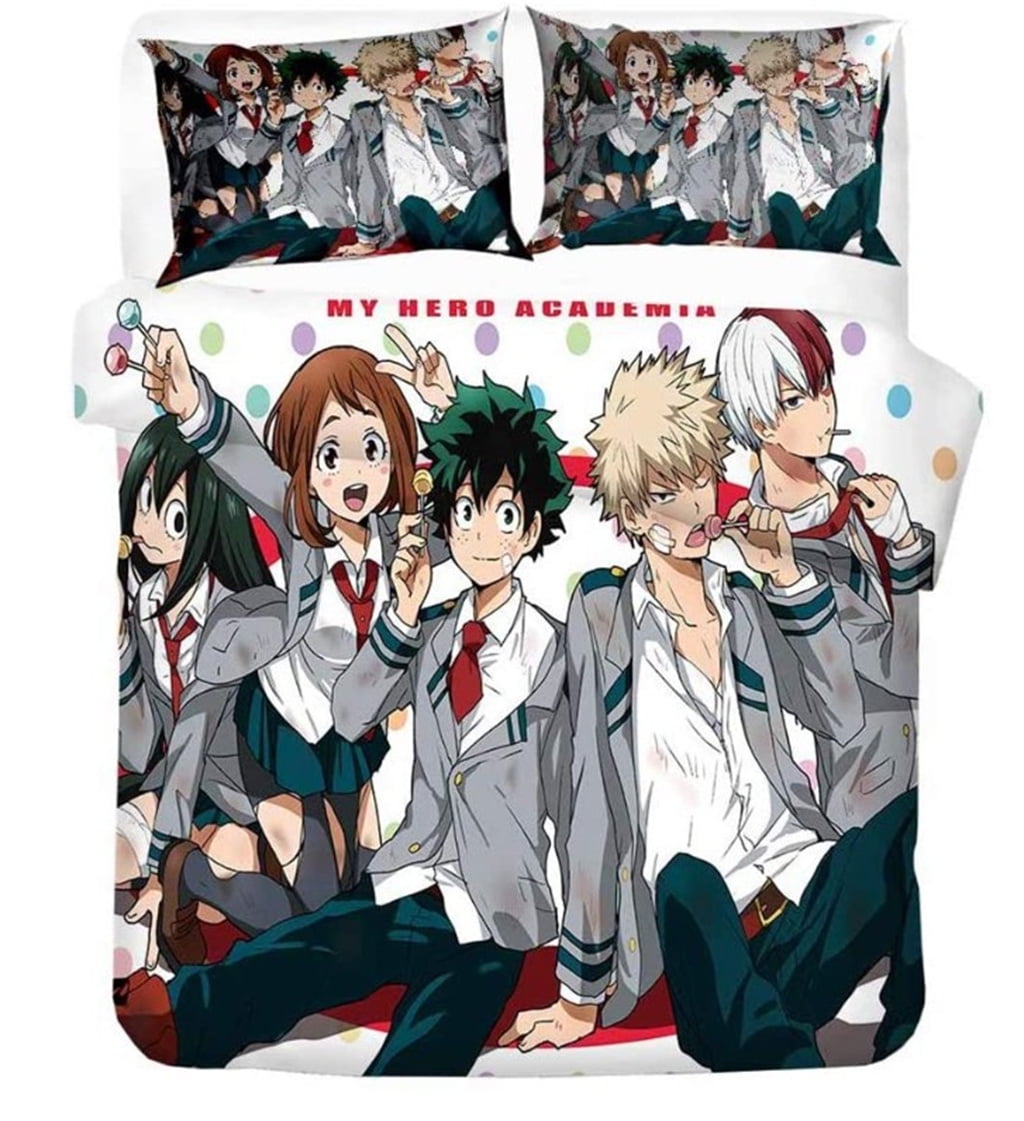 New My Hero Academia Bedding Bed Set Twin Full Queen King Size