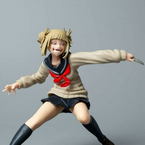 New My Hero Academia, Dabi, Himiko Toga, Charge 14cm/5.5inch Anime Characters Decor Ornaments Statue Ornament Gifts (Himiko Toga)