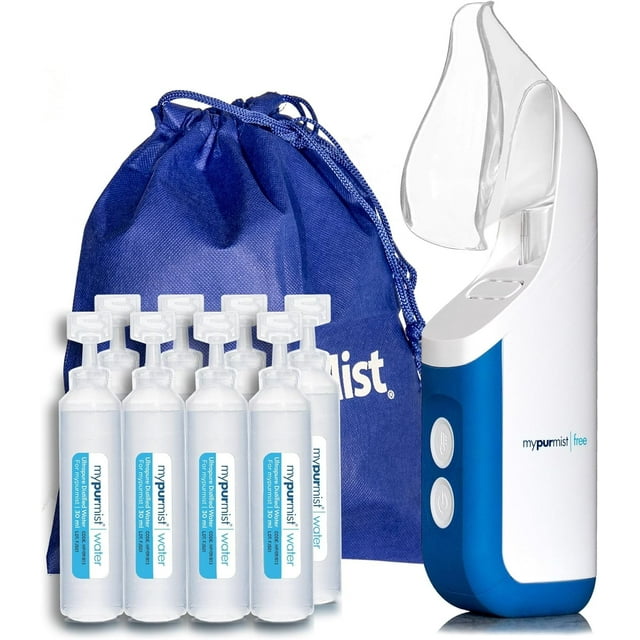 New! Mypurmist Free Ultrapure Handheld Personal Steam Inhaler