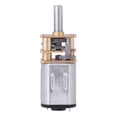 thumbnail interactive-video image 1 of N20 DC 3V-12V Micro Metal Gear Motor With Gearbox – 15-4000RPM Adjustable Speed – D-Type Shaft 1 of 5
