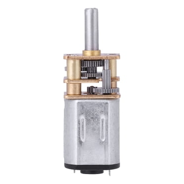 N20 DC 3V-12V Micro Metal Gear Motor With Gearbox – 15-4000RPM Adjustable Speed – D-Type Shaft