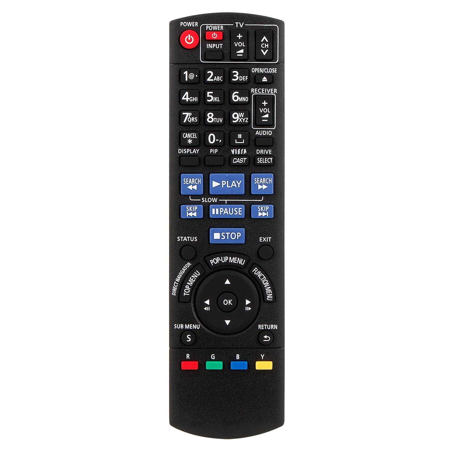 New N2QAKB000076 Remote Control Fit For Panasonic Blu-Ray Player DMP-BD65  DMP-BD85 DMPBD85K DMP-BD45K