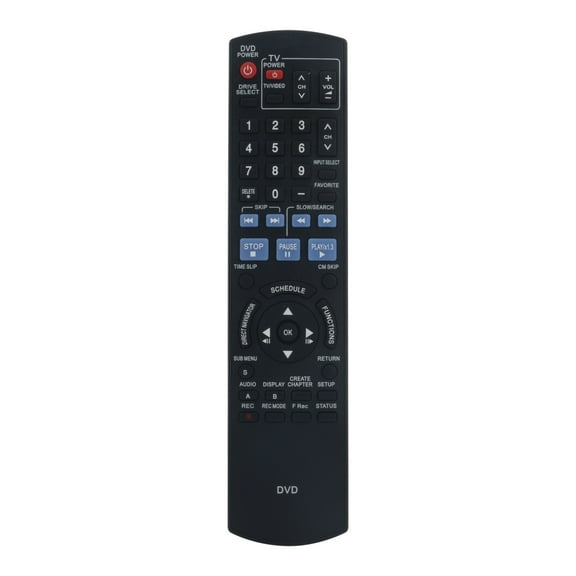 New N2QAYB000196 Replace Remote Control fit for Panasonic DVD DMR-EZ28K DMREZ28K