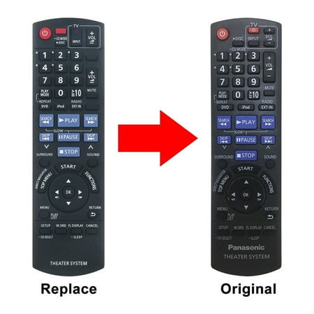 New N2QAYB000359 Remote Control For PANASONIC Theater system SA-BTX70 SA-PM38 SC-PT673 SA-BT303