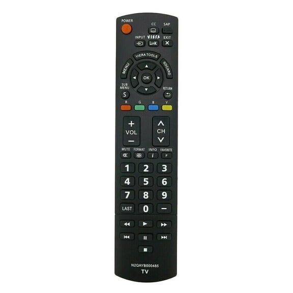 New N2QAYB000485 For Panasonic TV Remote Control TC-42LD24 TC50PX14 N2QAYB000926