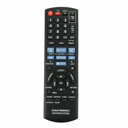 New N2QAYB000623 Replace Remote for Panasonic SA-XH150 SC-XH150 SAXH150 SCXH150