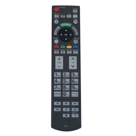 New N2QAYB000703 Replaced Remote Control fit for Panasonic Viera TV TC-P50ST50 TC-P55ST50 TC-P60ST50 TC-P65ST50 TC-P55ST50