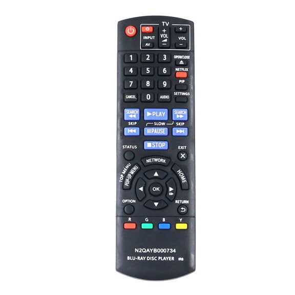 New N2QAYB000734 Replace Blu-Ray Player Remote for Panasonic DMP-BD87 DMP-BD77