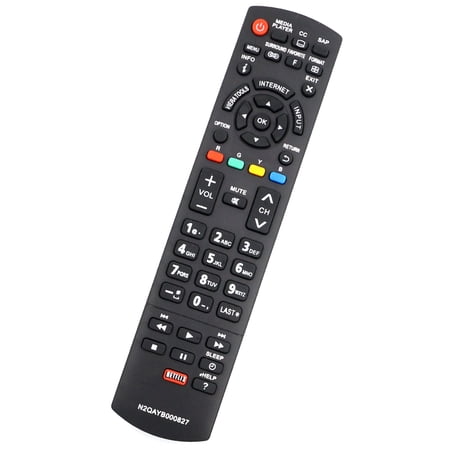 New N2QAYB000827 Replaced Remote Control fit for Panasonic TV TC-50PS64 TC-P55S60 TC-65PS64 TC-P60S60 TC-P65S60 TC-P42S60 TC-P50S60