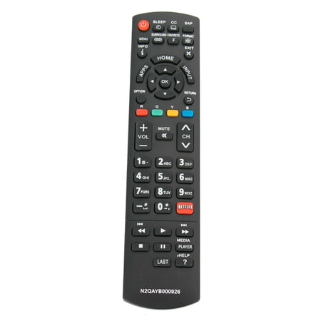 New N2QAYB000926 Replace Remote for Panasonic 2014 AS520 AS530 Series LED TV