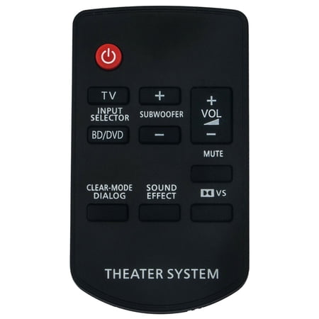 New N2QAYC000027 Replace Audio Remote for Panasonic SC-HTB10 SC-HTB500 SAHTB10