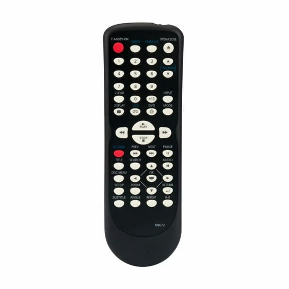 New NB672 Remote Control for Magnavox DVD/ VCR Combo DV226MG9 DV226MG9B DV225MG9C DV225MG9B