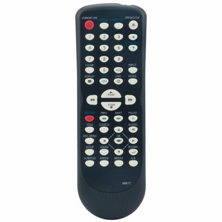 New NB677 For DVD VCR Remote Control CDV220MW9/F7A RDV220MW9A DV220MW9
