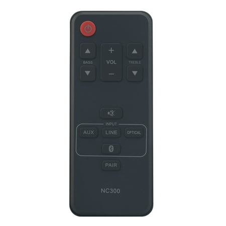New NC300 Replace Remote Control fit for Sanyo Soundbar FWSB405F FWSB405FS