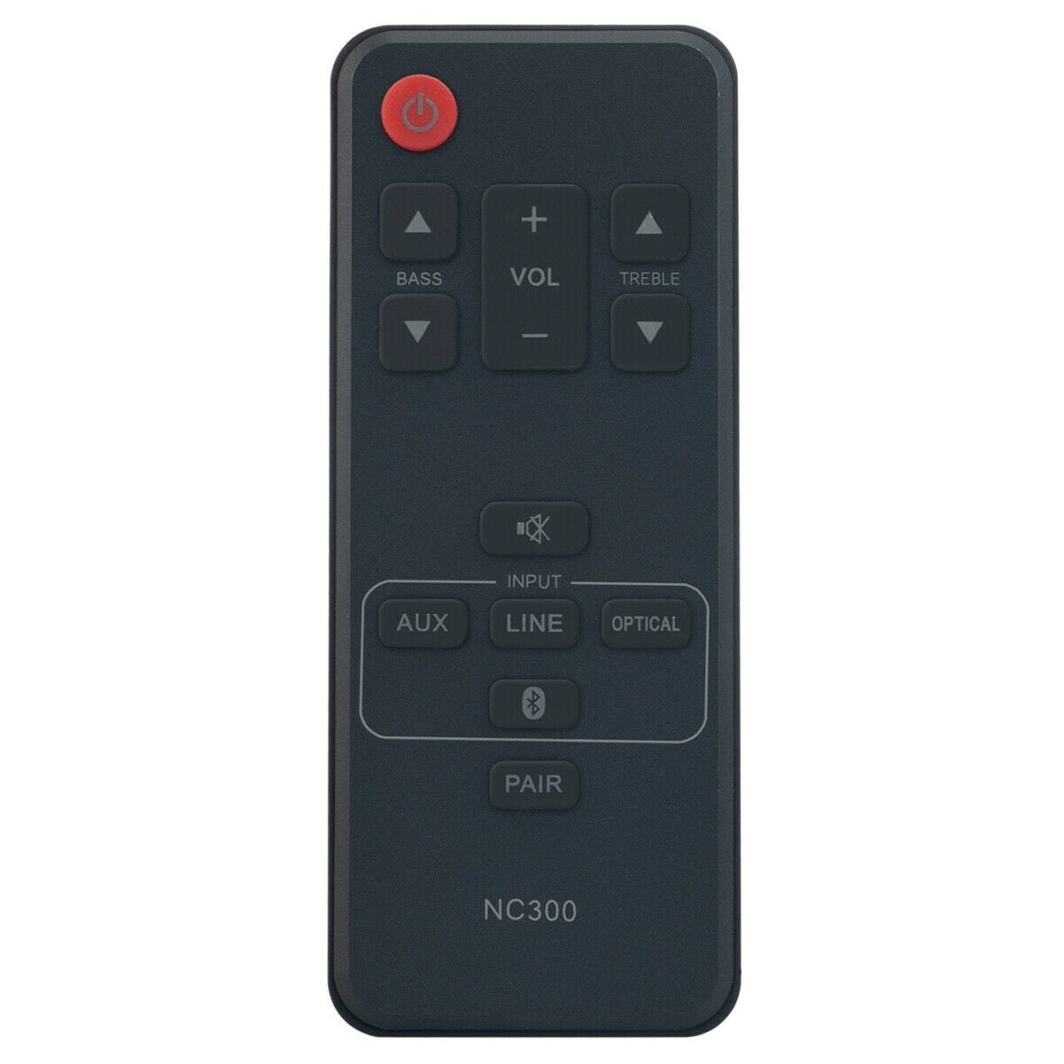 New NC300 Replace Remote Control fit for Sanyo Soundbar FWSB405F