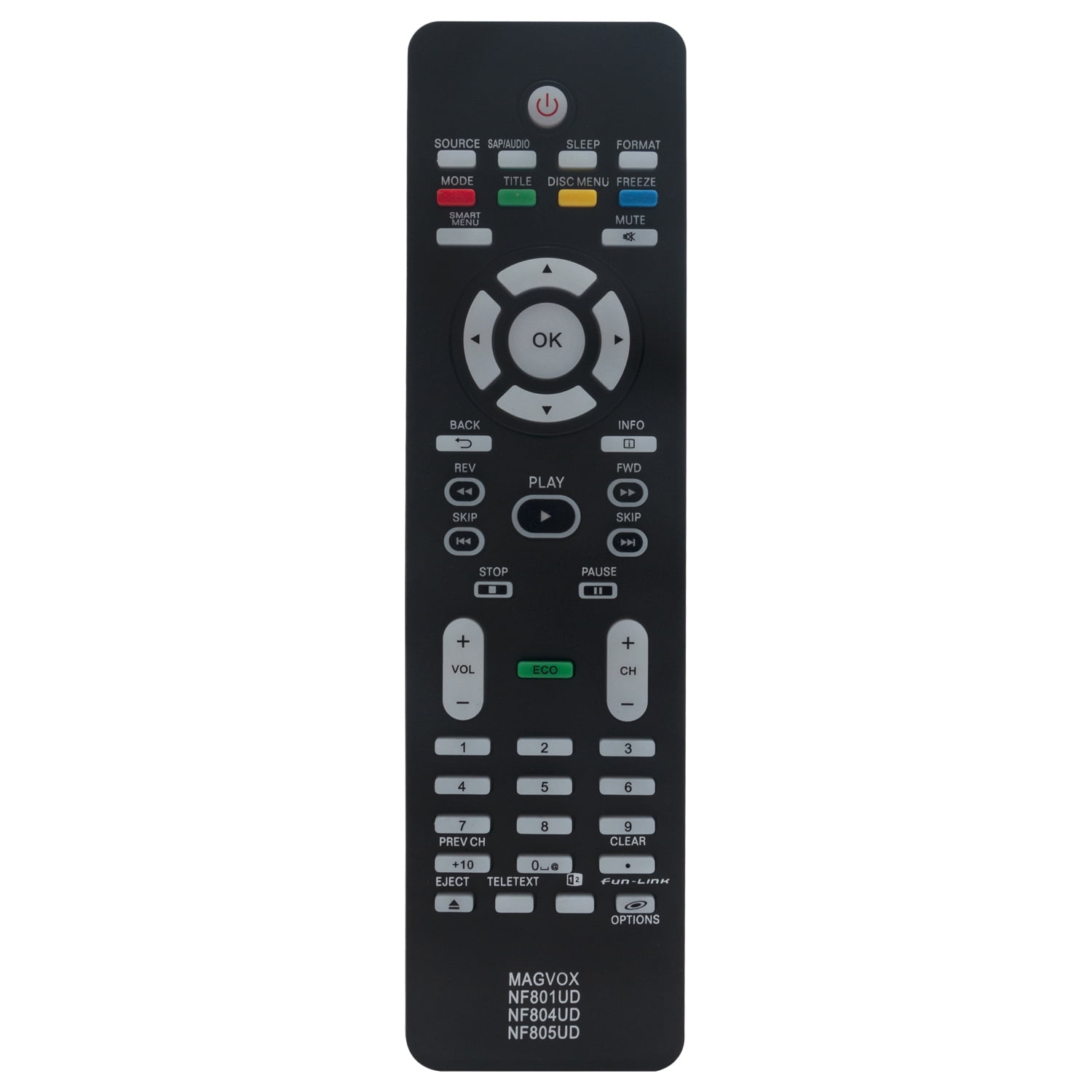 Vizio Blu-ray Player Remote