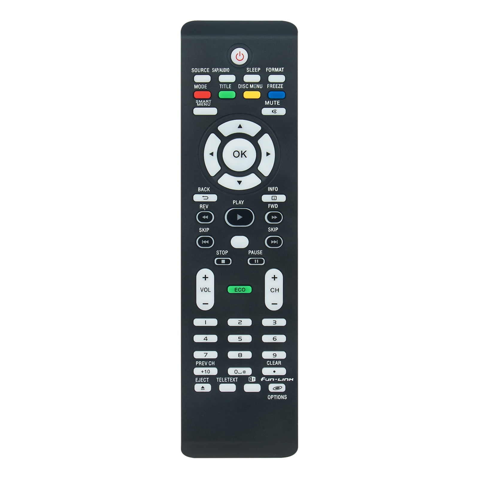 AULCMEET NH404UD リモコン MAGNAVOX TV 55ME314V 50ME314V 40ME314V 40ME324V 32ME304V 28ME304V 39ME313V 39ME313F7A 39MF412B 50MF412B Amazon.com: NH404UD Replace Remote Control fit for Magnavox