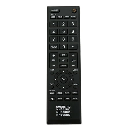 New NH301UD NH303UD NH305UD Replace Remote Control for Emerson Magnavox TV